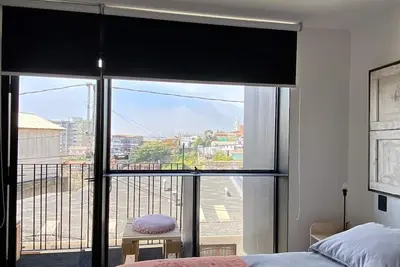 Image de Incredible Loft in Valparaiso. Bathroom Ensuite Fully equipped kitchen. Workspace.