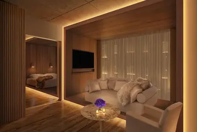 Image de Sophisticated High-Floor Suite with Sweeping Views of Nyc, 2 Units