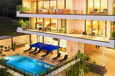 Image de Newly Built Villa with Stunning 360° Ocean & Mountain Views, Two Pools, Elevator & near the Beach