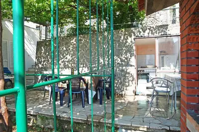 Appartement de trois chambres avec la terrasse et la vue sur le mer Podgora, Makarska (A-23678-a)