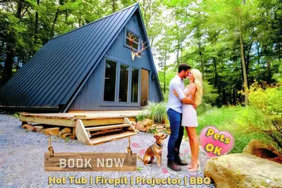 Image de The Little Antler A Frame Pet Friendly, Poconos Unique Romantic Getaway \"the little antler a frame\"