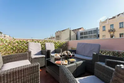 Image de Appartement 2 chambres avec traversée au centre de Lisbonne