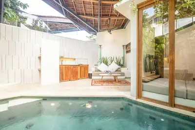 Image de Chic 1-Br Villa with Pool, 4 Mins to Echo Beach, Canggu