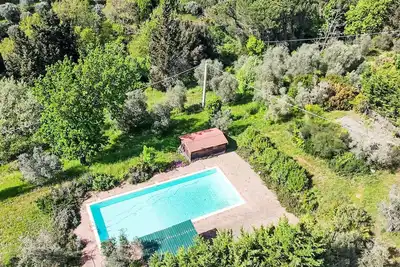 Image de Maison de vacances privée avec piscine privée, climatisation, Wifi, Tv, patio, vue panoramique