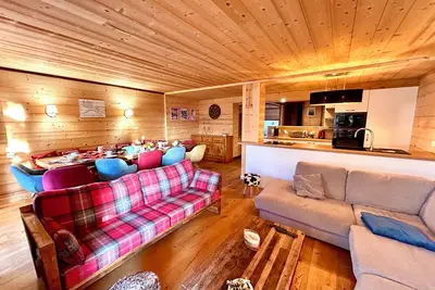 Image de Chalet Alpe 1850 Two-Alpe d'Huez 1850 M-12p -Jacuzzi-Sauna-50m Piste et centre