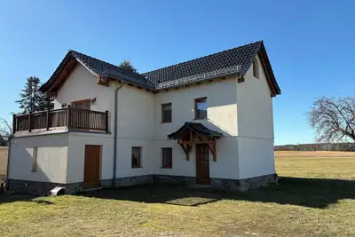 Image de Cozy vacation home with a view over the fields