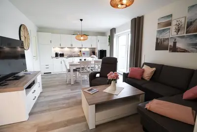 Image de StrandGut 49 - Penthouse with a view. Sauna. Roof terrace. Exclusive.