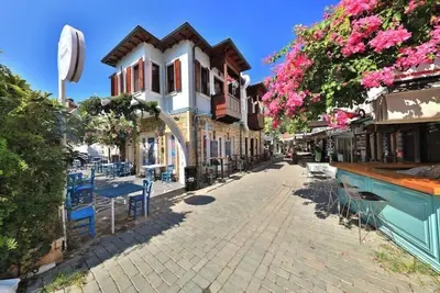 50 meters to the Long Bazaar in LavantaKaş 3 Kaş Square
