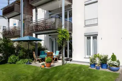 Image de Appartement \"Ernst-Strobl\" avec jardin partagé, balcon et Wi-Fi