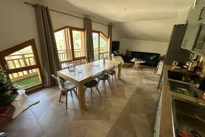 Image de Duplex de 80 m2 pour 8 personnes.