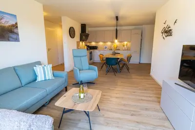 Image de Coastal love - enjoy the North Sea air. Sauna. Roof terrace. Family time.