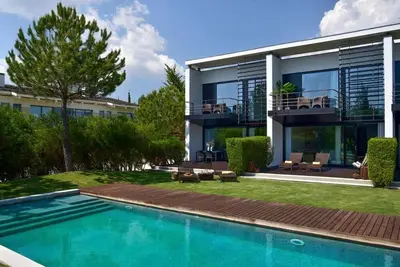 Image de Villa \"Oasis\" avec piscine partagée, Wi-Fi et climatisation