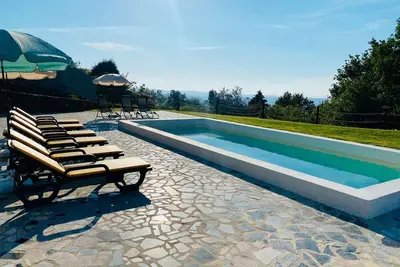 Image de Maison de vacances 'Nocashouse' avec vue sur la montagne, Wi-Fi et climatisation