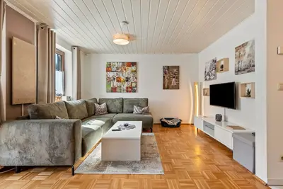 Image de Appartement 'Fewo mit Terrasse - Hunde erwünscht' avec vue sur la montagne, terrasse privée et Wi-Fi