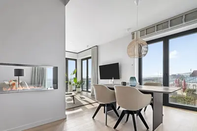 Image de Coastal Suite - infrared shower, ethanol fireplace, wine fridge, terrace, Quooker