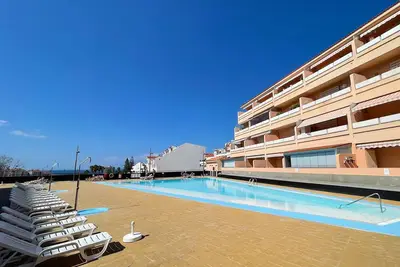 Image de Los Seres - modern apartment with communal swimming pool and large terrace