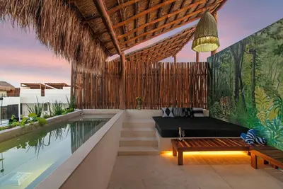 Image de Exclusive 2-Bedroom Penthouse with Rooftop & Private Pool in Samsara Tulum