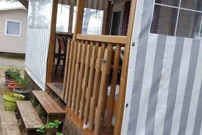 Image de loue mobil home dans un village vacances Siblu 4 étoiles la Palmyre 17