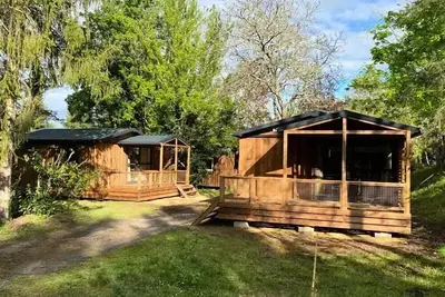 Image de Chalet Médiéval - Clim - 37 m² avec terrasse semi-couverte - 2 chambres 5 personnes