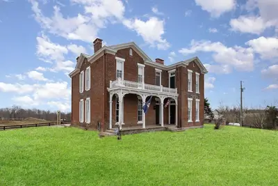 The Gridley House, a Recently Restored Historic Home on Pastoral Farm