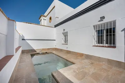 Image de Maison de vacances 'Camposoto' avec piscine privée, Wi-Fi et climatisation