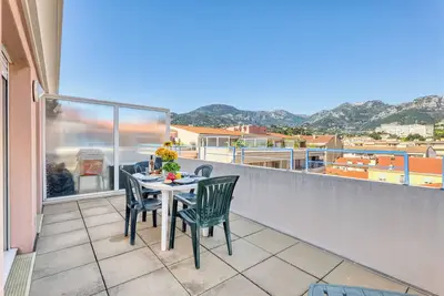 Image de Top Floor Apt Close To The Sea, Menton, France