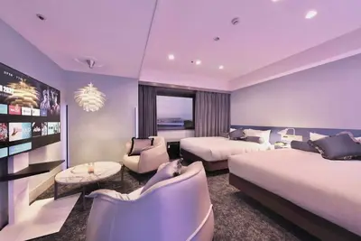 Image de Deluxe Twin Room Nonsmoking 30 square meters R / Suita ĹŚsaka
