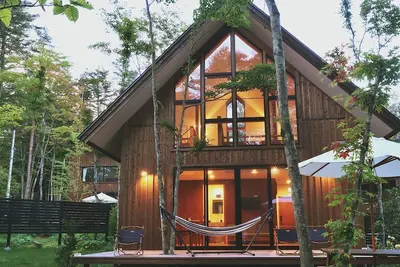 Image de New Open Karuizawa Style Villa Hikari Private yard Luxury kitchen Bbq bonfire / Kitasaku-gun Nagano