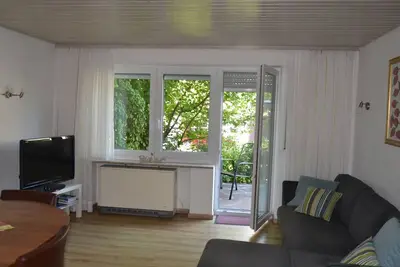 Image de Appartement 'Erdbeere' avec terrasse privée, jardin partagé et Wi-Fi