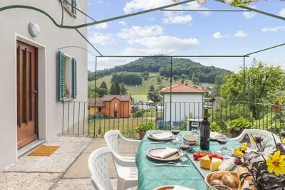 Image de Magnifique maison de vacances privée pour 6 personnes avec Tv, patio et parking