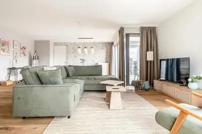 Image de Appartement avec vue sur le port de Scheveningen.