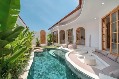Image de New Tropical & Modern 3br Central - Canggu beach