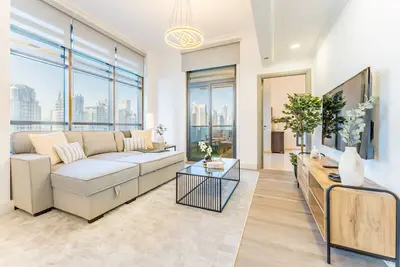 Image de Terrace and Marina Views 1br Near Jbr, Ain Dubai and Major Landmarks, Zumurud