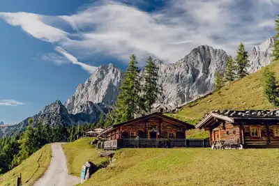 Image de Brandhof Chalets am Berg - cozy hut/1 bedroom/ shower, Wc