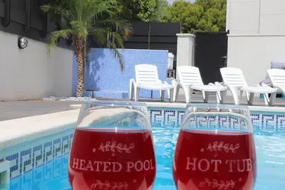 Casa Cristall 3 Heated Pool, Hot Tub A/C 3 Min Walk To The Beach
