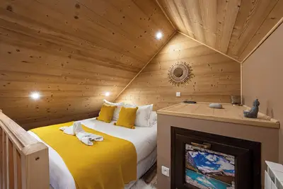 Studio 'Porte Et Fenêtre' avec vue sur la montagne, jardin partagé et Wi-Fi