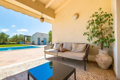 Image de Maison de campagne \"Sa Finca\" avec vue sur la montagne, Wi-Fi et climatisation