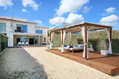 Image de Maison de campagne \"Sa Platja\" avec vue sur la mer, Wi-Fi et climatisation