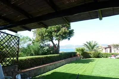 Image de Villa 'Porto Sole Vista Mare' avec vue sur la mer, terrasse privée et climatisation