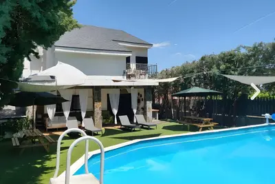 Image de Villa 'Del Monte Casa Rural' avec vue sur les montagnes, Wi-Fi et climatisation