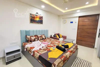 Image de Charming Studio, Solitaire Suites, Jaipur, Wi-Fi, Ac
