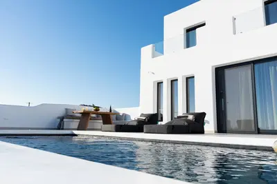Image de Hidden Gem - Sea View Villa Black Opal - Nestled a mere whisper from Plaka beach