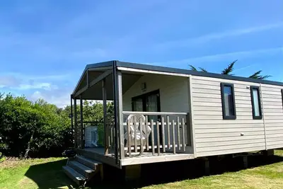 Image de Mobil-home Einfache Terrasse