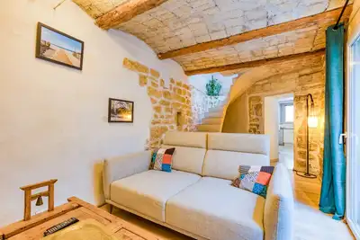 Image de Maison de vacances 'Maison De Village' avec terrasse privée, Wi-Fi et climatisation