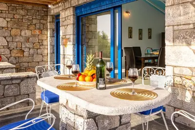 Image de Villa 'Mani House' avec vue sur la mer, Wi-Fi et climatisation
