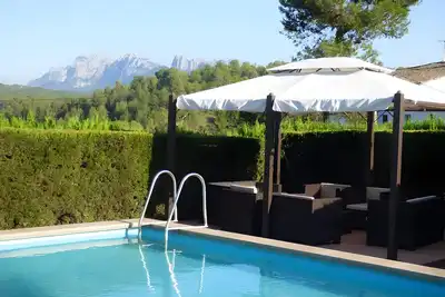 Image de Maison de campagne 'Set Rengs 1' avec vue sur les montagnes, piscine partagée et Wi-Fi