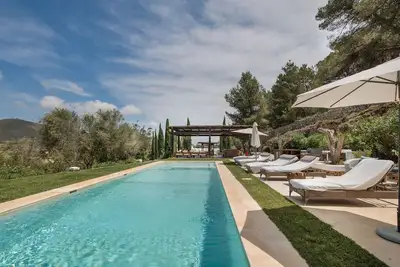Image de Superbe villa de luxe à Ibiza avec Wi-Fi et climatisation