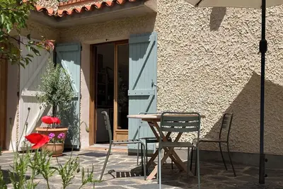 Image de Gîte paisible piscine vu Canigou 1h Argeles sur Mer