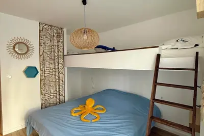 Image de Appartement Les embruns, Ă 1 mins de la plage avec terrasse vue mer.