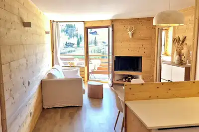 Image de Appartement skis aux pieds entièrement rénové